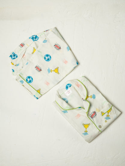 Way to Soccer Nightsuit