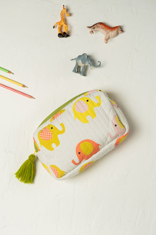 Lil Ellie Rectangle Quilted Pouch