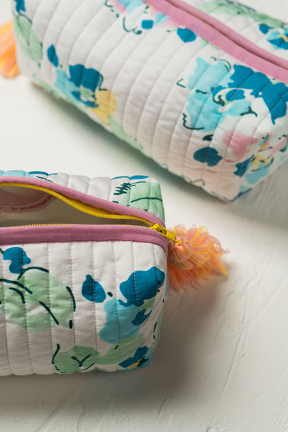 Flirty Floral Pouch