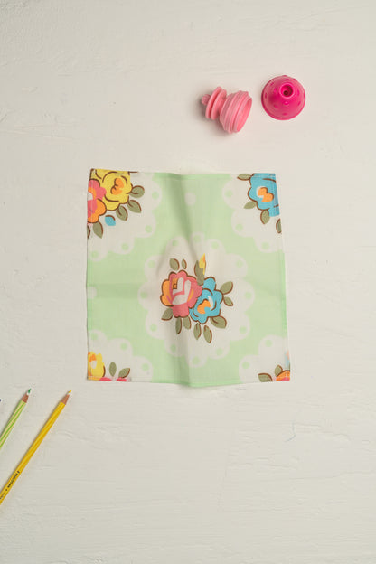 Dainty Rose Handkercheif