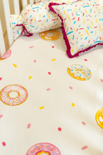 Donut Love Cotsheet