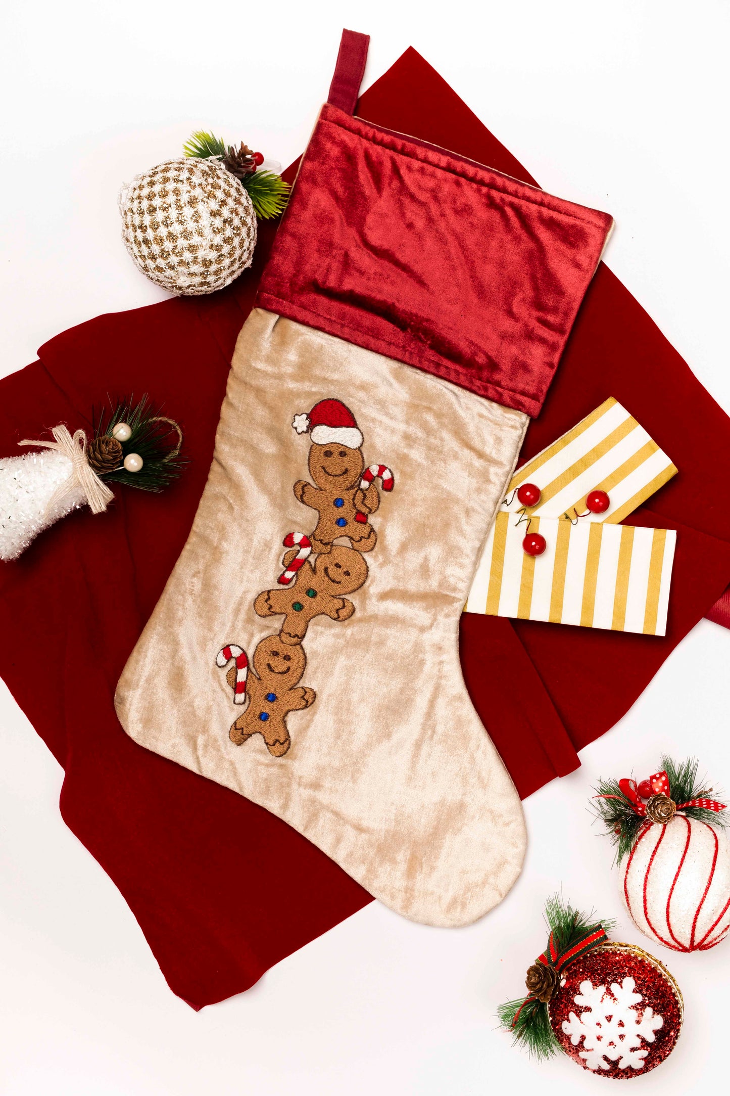 Gingerbread Tower Stocking