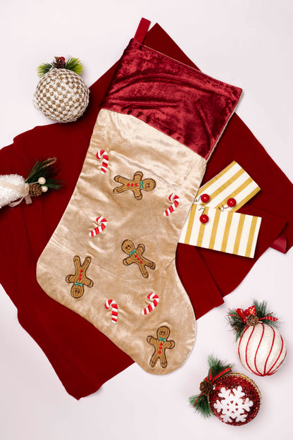 Sugar and Spice Sprinkle Stocking