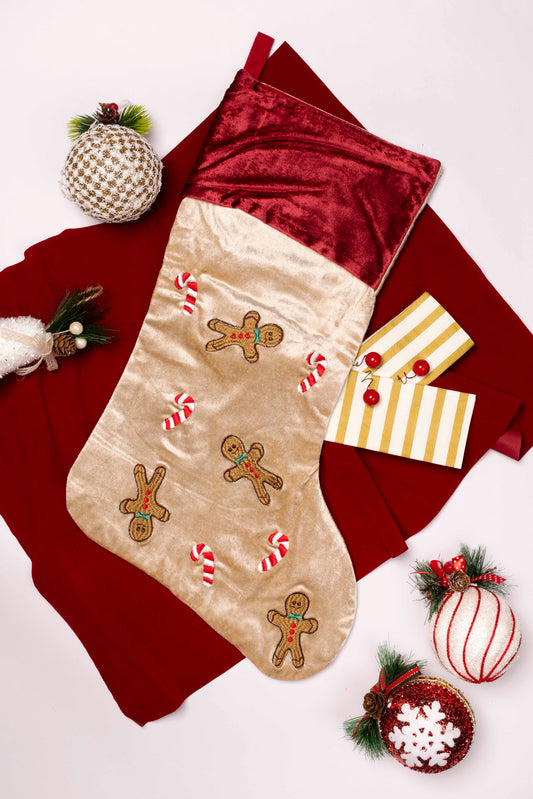 Sugar and Spice Sprinkle Stocking