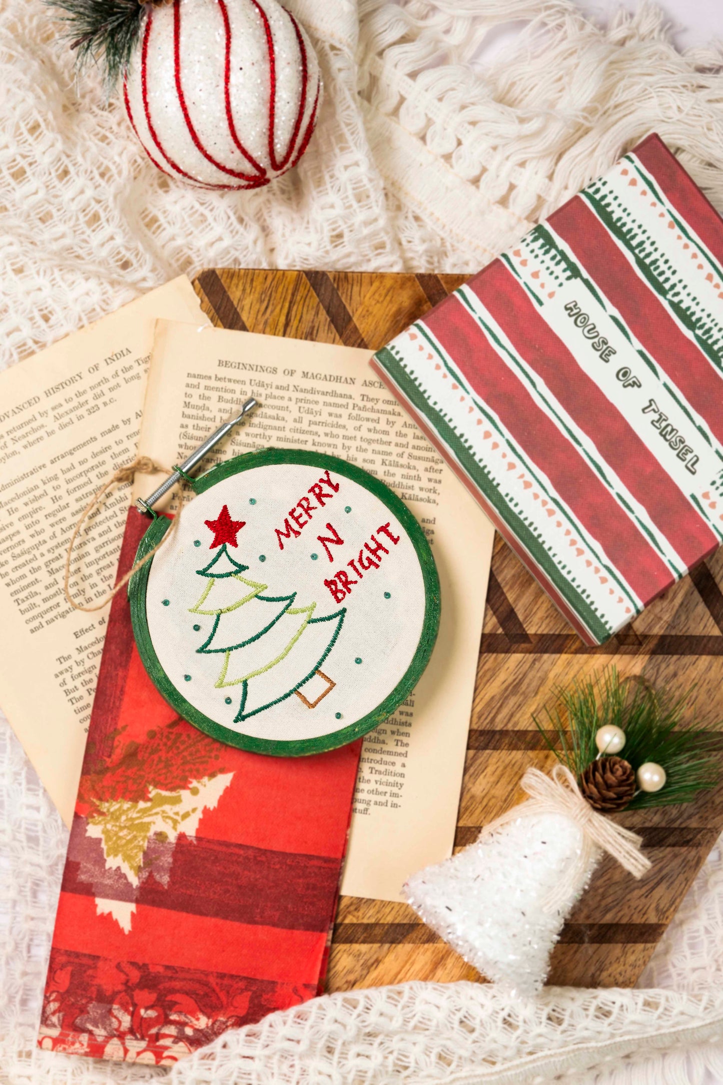 Merry and Bright Hoop