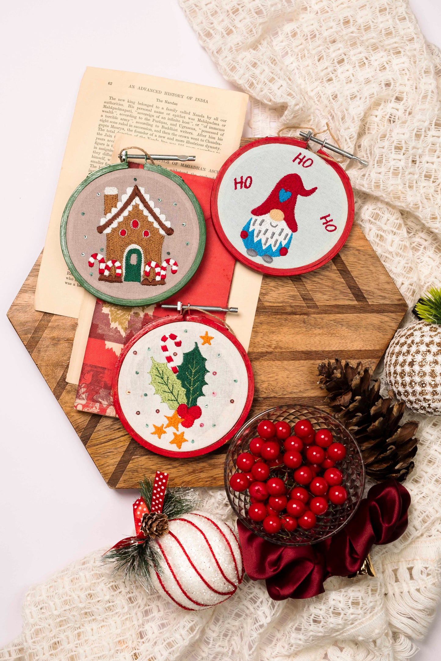 Gingerbread House Hoop