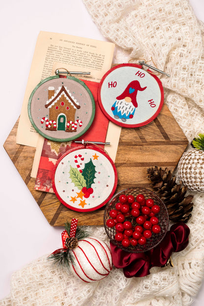 Gingerbread House Hoop