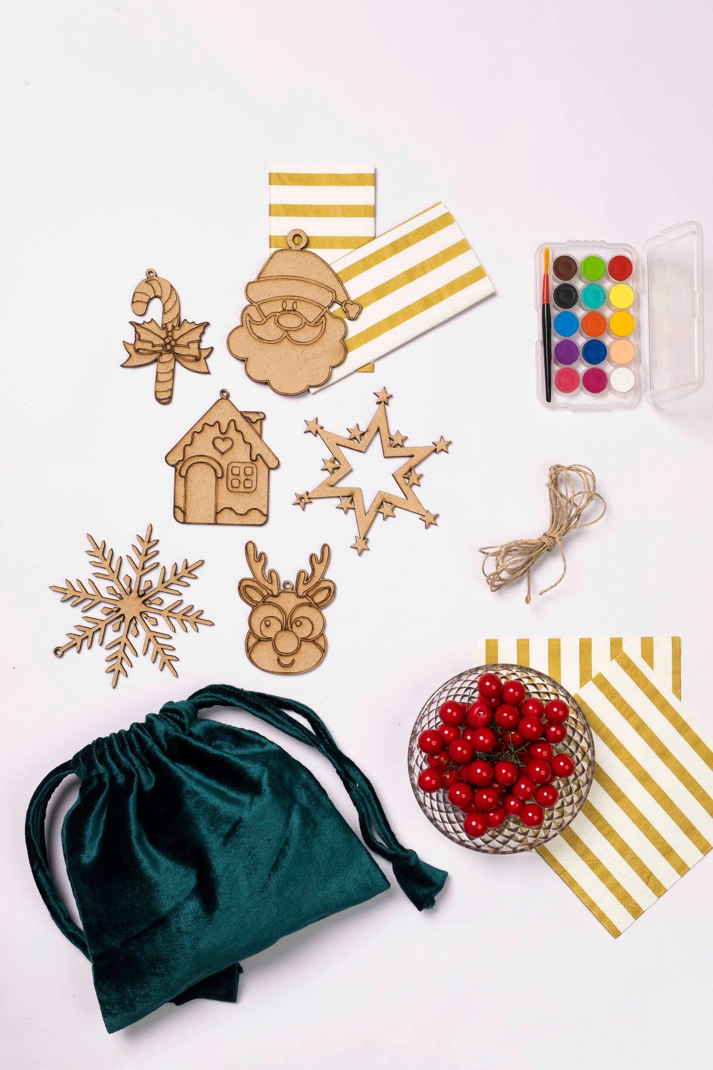 Santa's Little Diy Kit (Set of 6pcs)