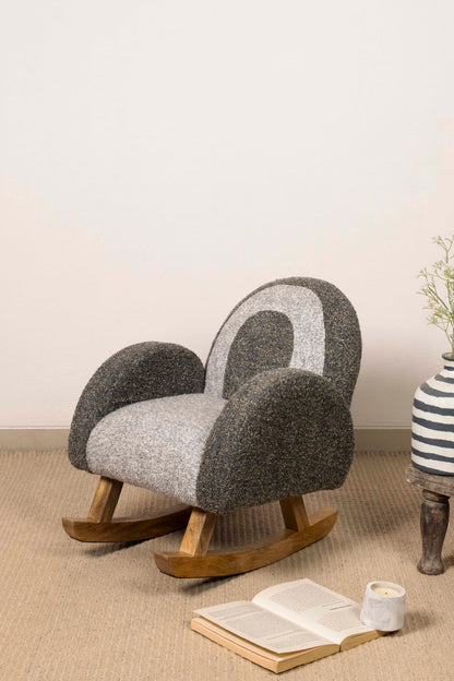 Kids Rocking Chair Charcoal