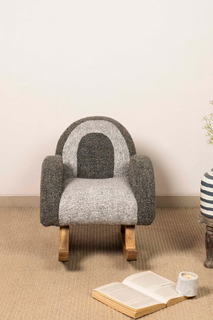 Kids Rocking Chair Charcoal