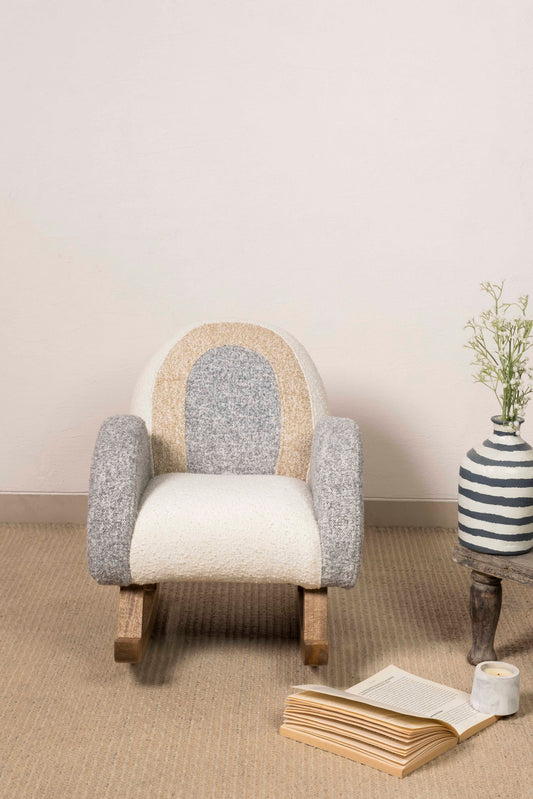 Kids Rocking Chair Ivory