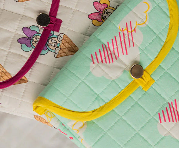 Diaper changing mat