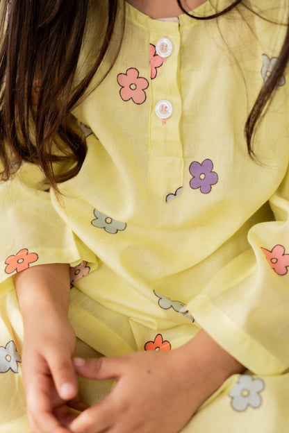 Flower Print Nightsuit