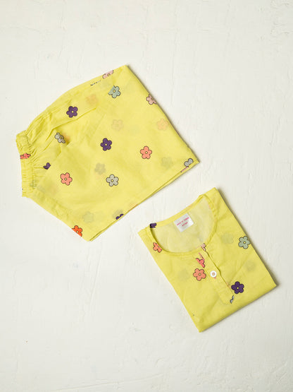 Flower Print Nightsuit